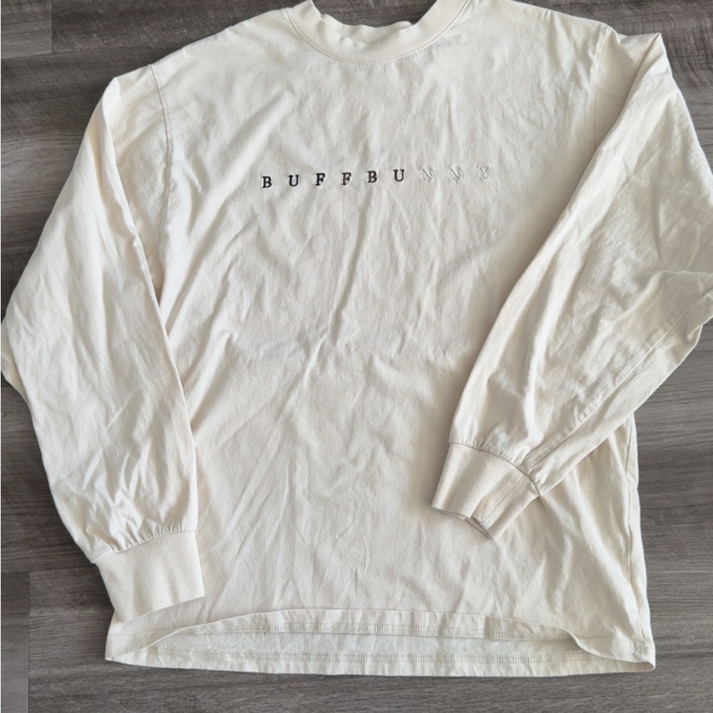 BuffBunny Gradient Long Sleeve Tea-Color Bone